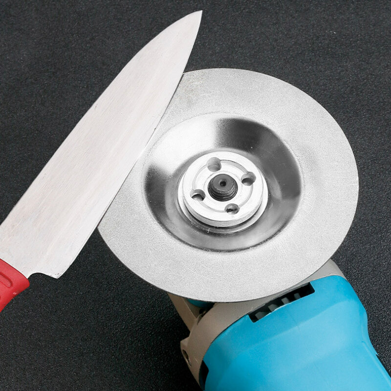 Piringan Gerinda berlian 100mm, aksesori cakram Abrasive praktis dapat diandalkan, cakram gerinda alat potong pisau