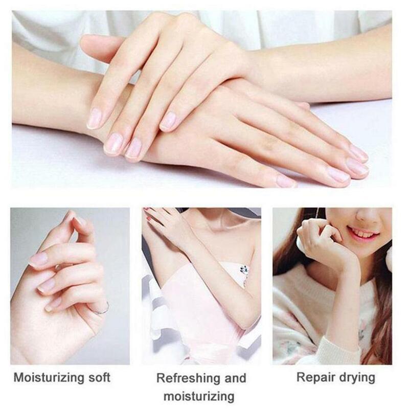 Random 10PCS Hand Cream Nourishing Moisturizing Hydrating Non-greasy Whitening Light Hand Lines Tender White Refreshing Summer