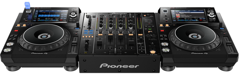Pioneer-REPRODUCTOR DE disco digital para DJ, XDJ-1000MK2, controlador de DJ de segunda generación, XDJ-1000