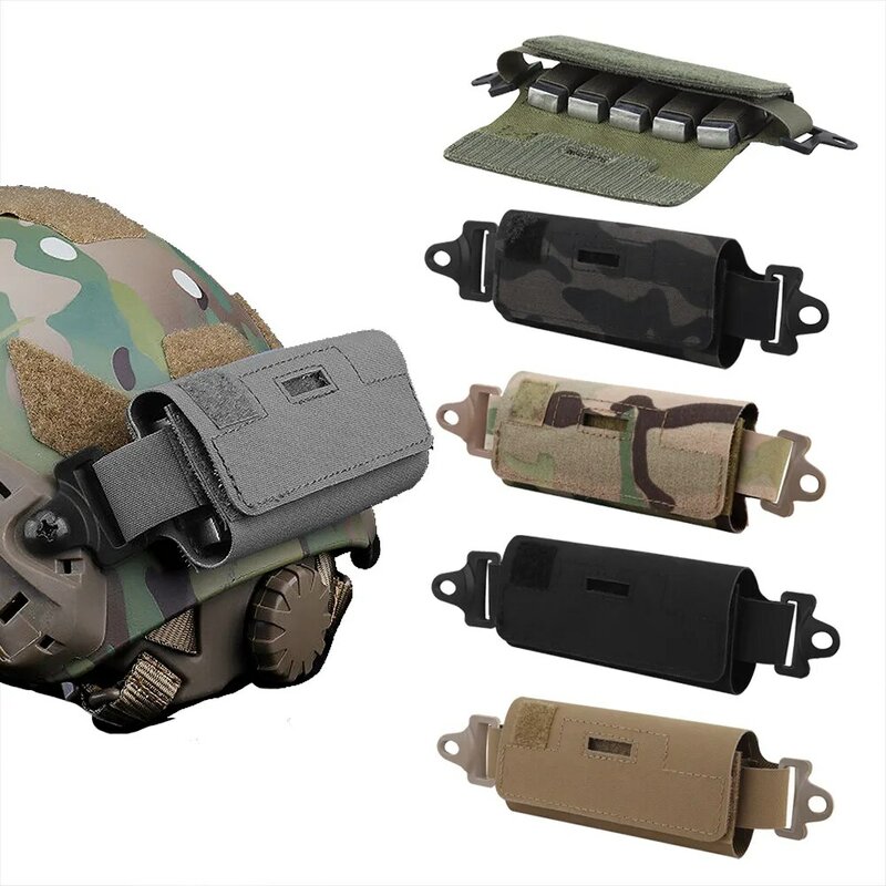 NVG Tactical Helmet Counterbalance Bag, Bolsa para OPS-Core Fast BJ MH Airsoft Capacetes, Acessórios para capacete
