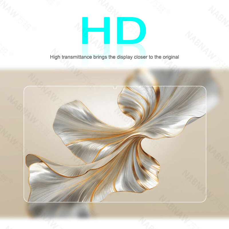 2 szt. Odporna na zarysowania HD osłona ekranu szkło hartowane dla Honor Pad 9 12.1-calowa folia ochronna z powłoką olejową 9