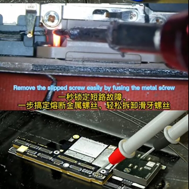 MECÂNICO iShort Pro Detector de Circuito, Multi-Funcional Short Killer, versão curta atualizada, Power Phone Repair Shortkiller, VC04