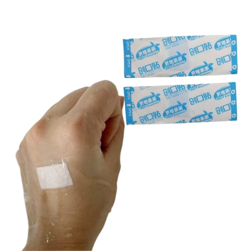 120pcs Wound Plaster Waterproof Wound Bandages Kids Bandages First Aid Cartoon Bandages Children Wound Plaster