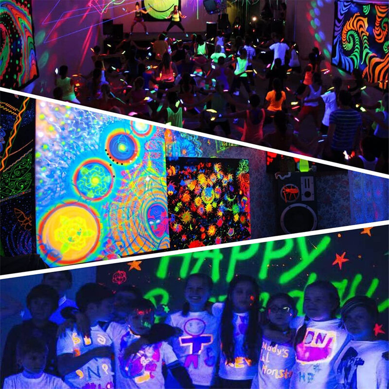 Paarse Kleine Magische Bal 6W Usb Uv Black Light Party Light Carnaval Ktv Ultraviolet Disco Bar Voor Halloween Kerstdecoratie