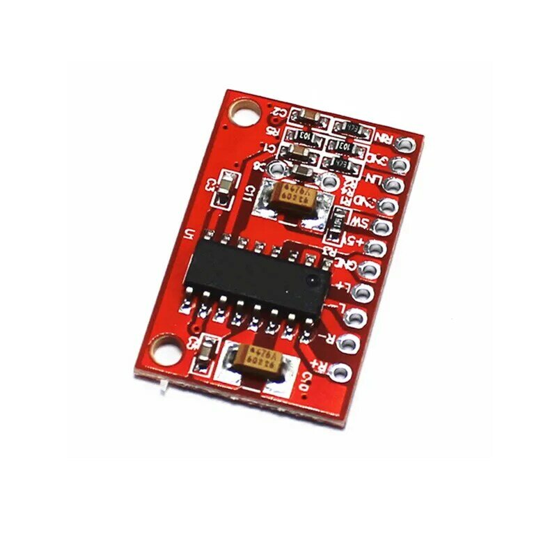 Placa vermelha pam8403 ultra-mini placa de amplificador de potência digital pequena placa de amplificador de potência de alta potência 3w canal duplo