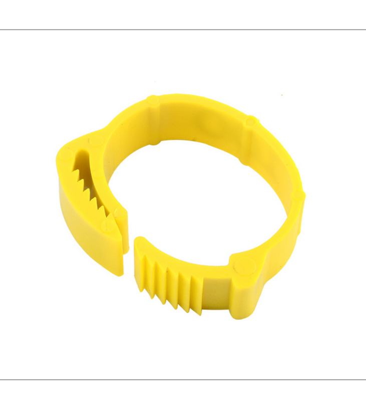 Hot Sale Chicken Foot Ring Adjustable Size Poultry Leg Digital Label Buckle Ring 4Colors Plastic Farm Marker Tool