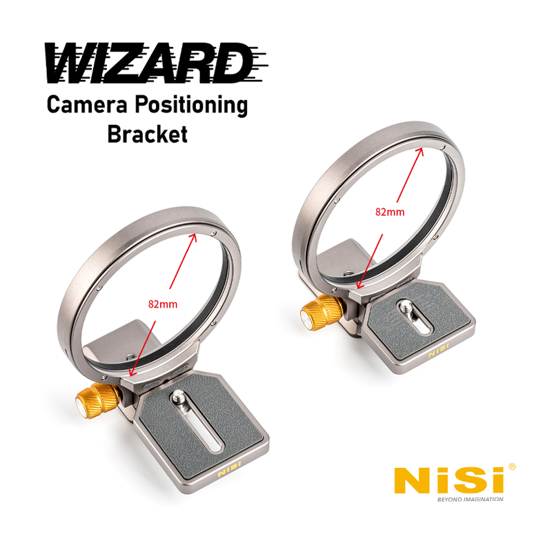 Staffa di posizionamento della telecamera NISI Wizard Kit piastra di montaggio orizzontale-verticale girevole per fotocamere NIKON SONY FUJI XT4 Z6 A7