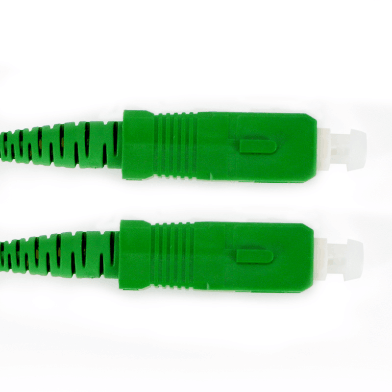 ジャンパーケーブル,緑色光ファイバパッチコード,フレンチ用,シングルモード,単純化,sc,sc,APC-SC,apc,g657a2,1.6mm, 3.5 m