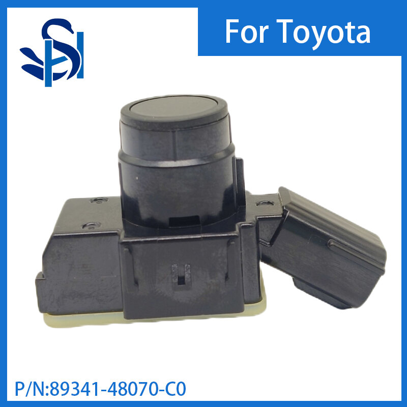 Capteur de stationnement PDC pour Toyota, Radar, Document, Noir brillant, 89341-48070-C0
