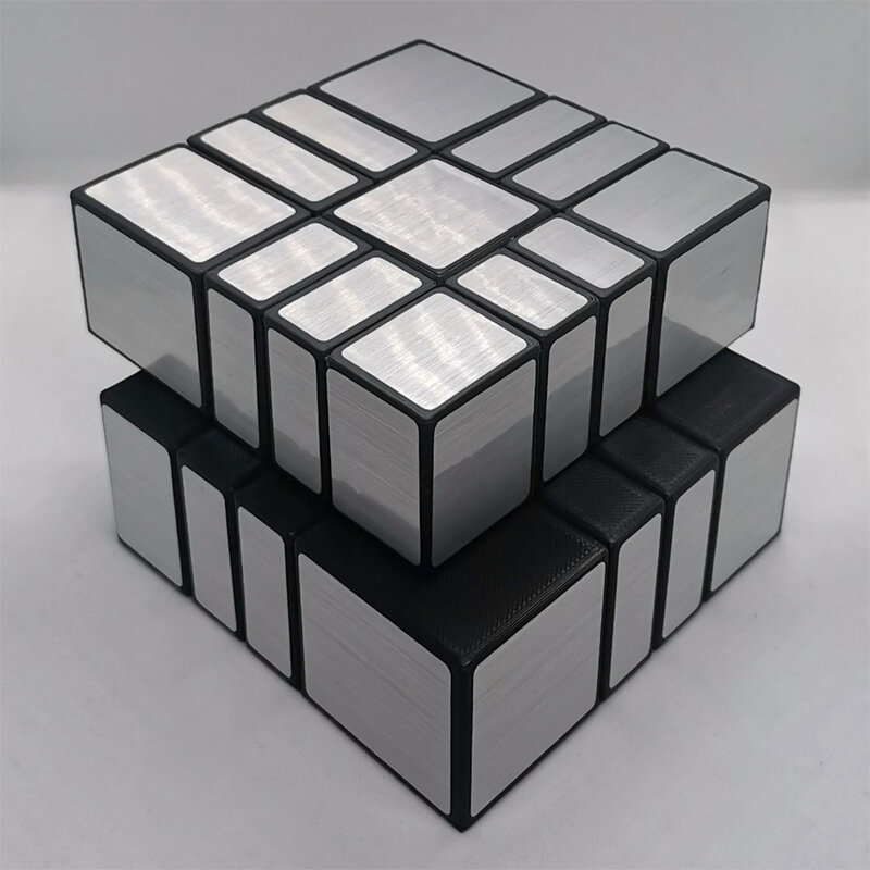 Cubo mágico magnético con impresión 3D, juguete educativo con cara de espejo, alta dificultad en la deformación, puzle de encuadernación, 2x3x3