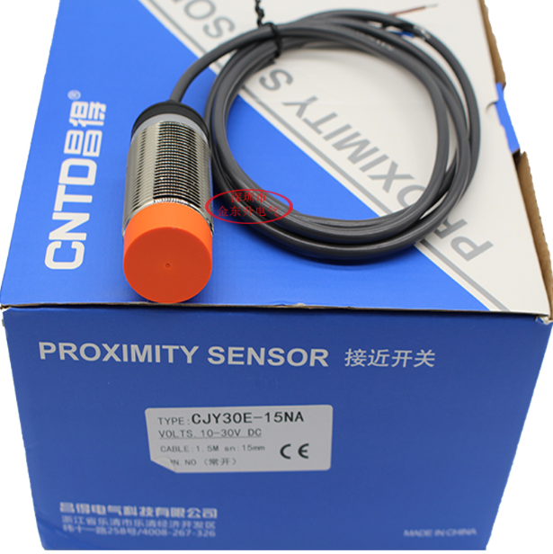 Sensor DE PROIMIDADE CNTD, CJY30E-15NA CJY30E15NA, novo, 1Pc