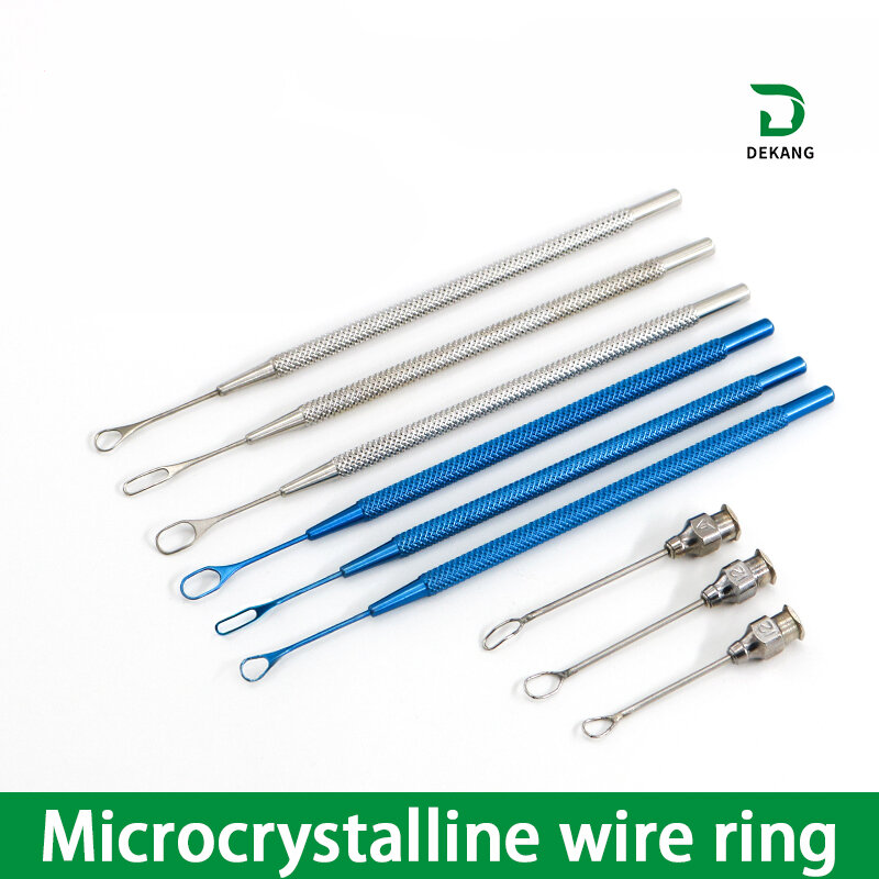 Crystal Wire Flush Rod Snare Spoon 3*8 5*7 Chicken Core Type Wire Ring