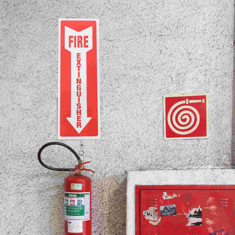 Огнетушитель самоклеящаяся этикетка Sign для ресторана, наклейки, офисные эмблемы