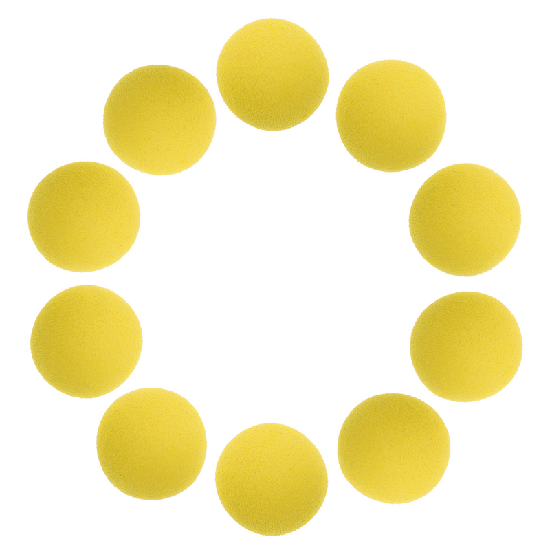 24 szt. Kolorowe kulki okrągłe EVA kulki piankowe akcesoria zabawkowe miękkie piłki do gry