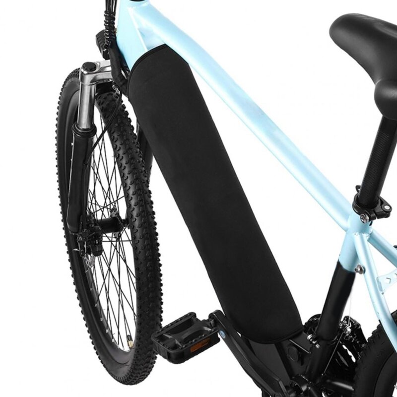 Cubierta batería bicicleta eléctrica extraíble, funda protectora gruesa resistente a intemperie