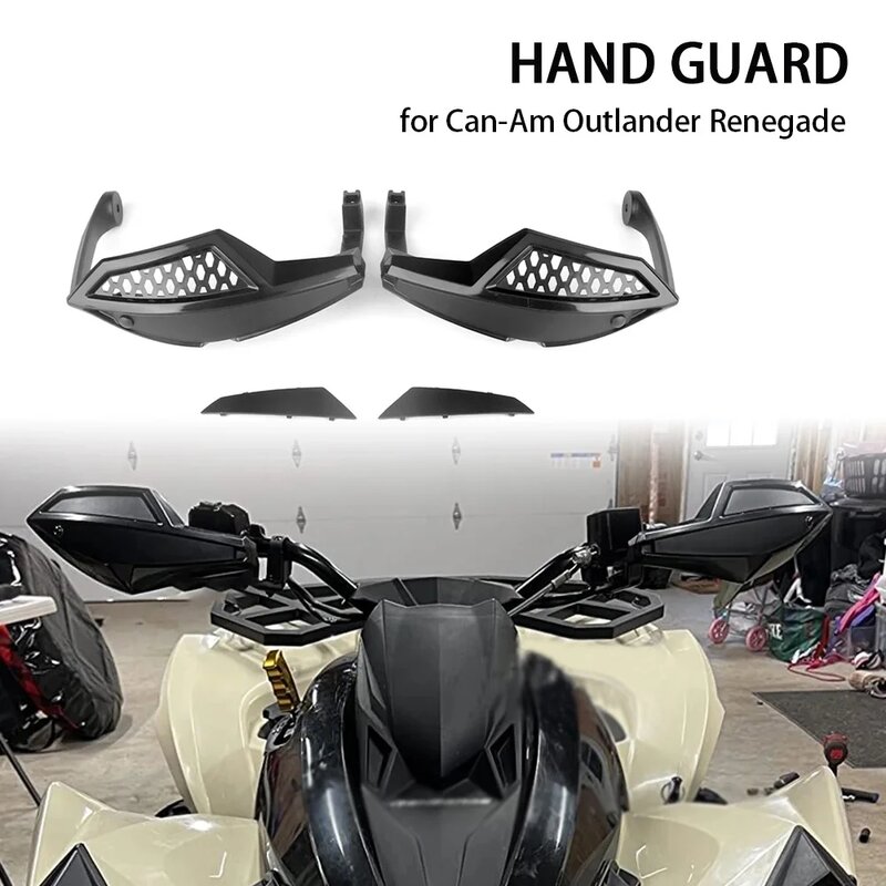 Protector de mano Deflector de viento para Can-Am Outlander 450 500 650 800 Renegade DS G2 G2L G2S ATV Kit Protector de manillar