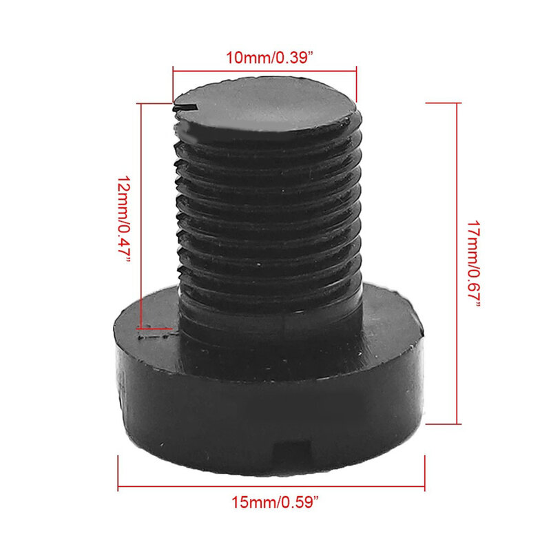 Bullone radiatore valvola in gomma bullone ABS nero nuovo di zecca valvola di sfiato bullone radiatore durevole di alta qualità pratico