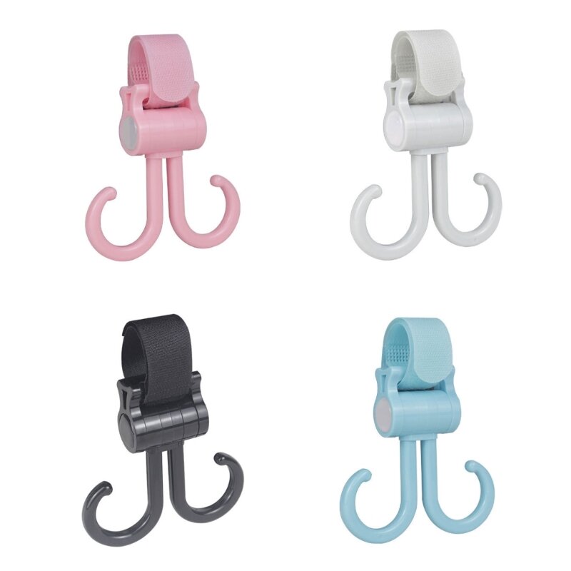 Upgraded Car Hook Baby Stroller Hooks for Hangings Diaper Bags Mommy Stroller Hook Stroller Accessories Travel