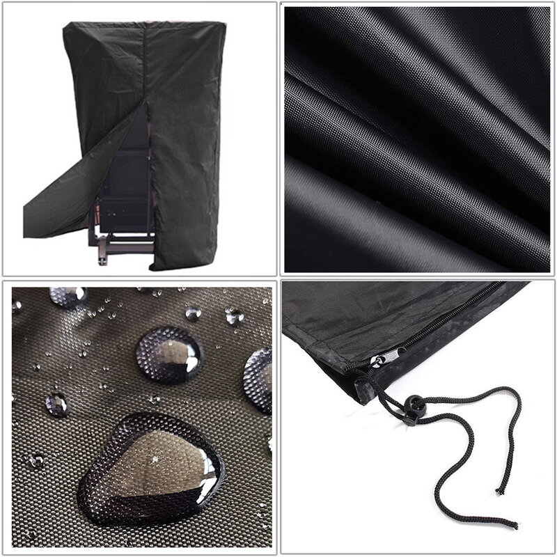 Cubierta impermeable para cinta de correr, cubierta de protección de 2 tamaños, para interior y exterior, plegable, para máquina de trotar