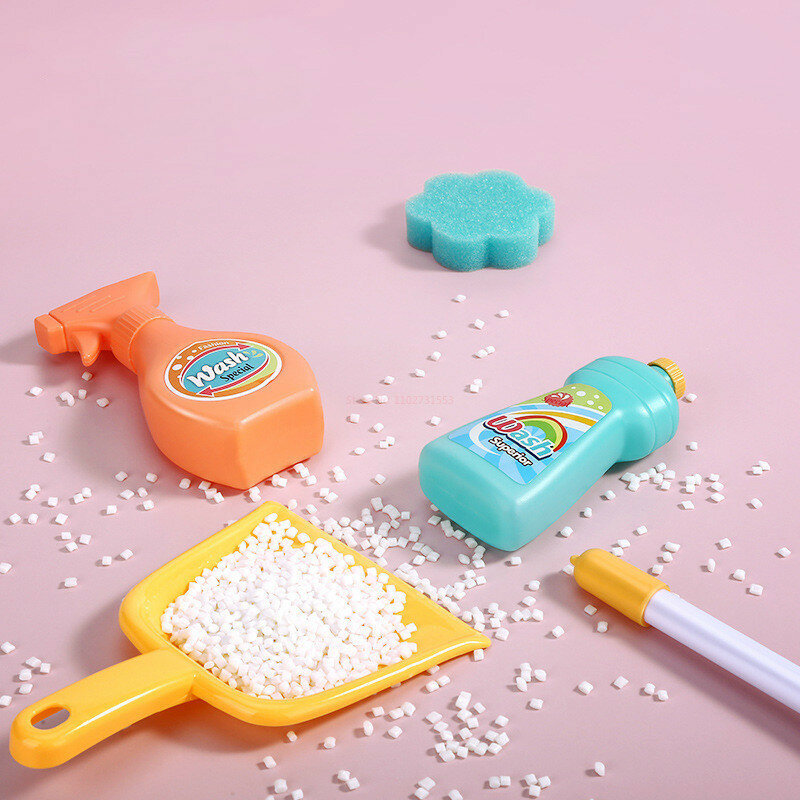 Новый продукт детская имитация подметающая игрушка набор для чистки инструмент тележка имитация игровой домик игрушка для уборки подарок игрушка для мальчиков и девочек