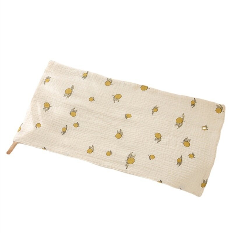Q0KB Детский нагрудник для слюнотечения Дышащая ткань для мытья Хлопковая ткань для отрыжки Мягкое полотенце для лица для
