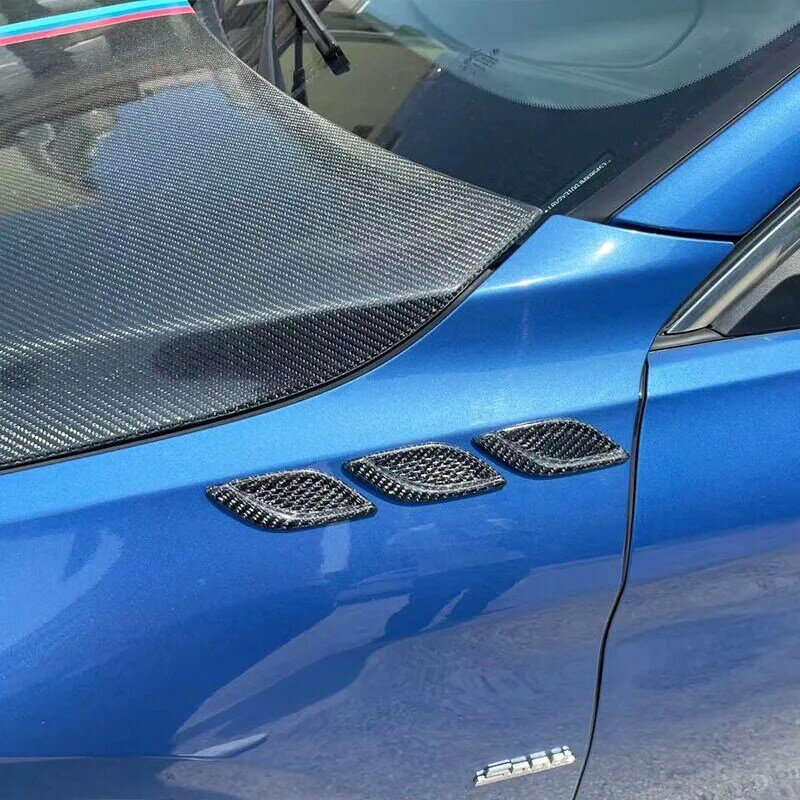 For Volkswagen, BMW, Audi, Mercedes Benz, Maserati Type Universal Carbon Fiber Side Air Vent Decoration