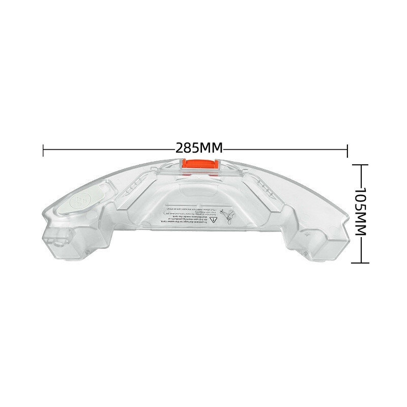 Caixa de poeira Mop Suporte Carriage Tanque De Água Para Xiaomi Roborock Varrendo Robô T7 S5 Max S50 Max S6maxv S6Pure Aspirador Peças