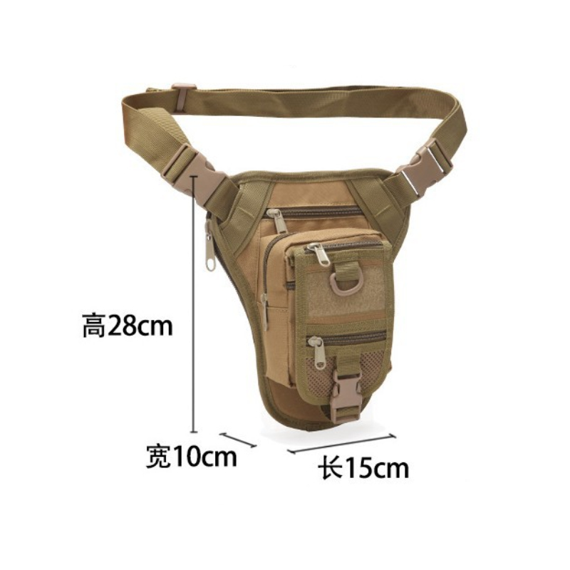 Wielofunkcyjne zestawy talii z osobowością torebka mocowana do nogi taktyczne do sportów na świeżym powietrzu o dużej pojemności przenośne torby wędkarstwo polowanie