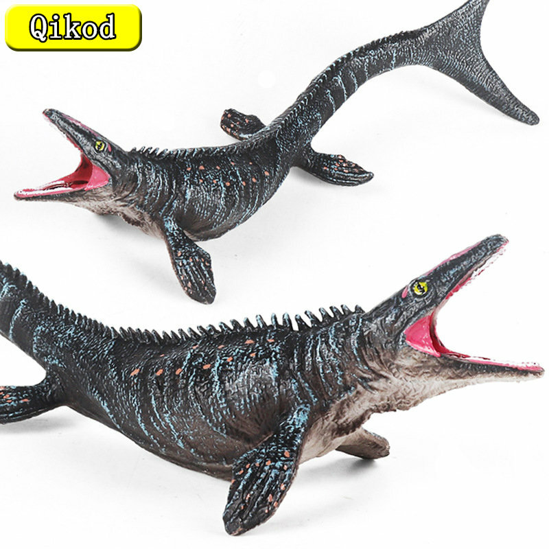 Figurine de Simulation Jurassic World Ocean, modèle d'animal, Mosasaurus, décoration d'ameublement solide, jouet d'action, cadeau pour enfants