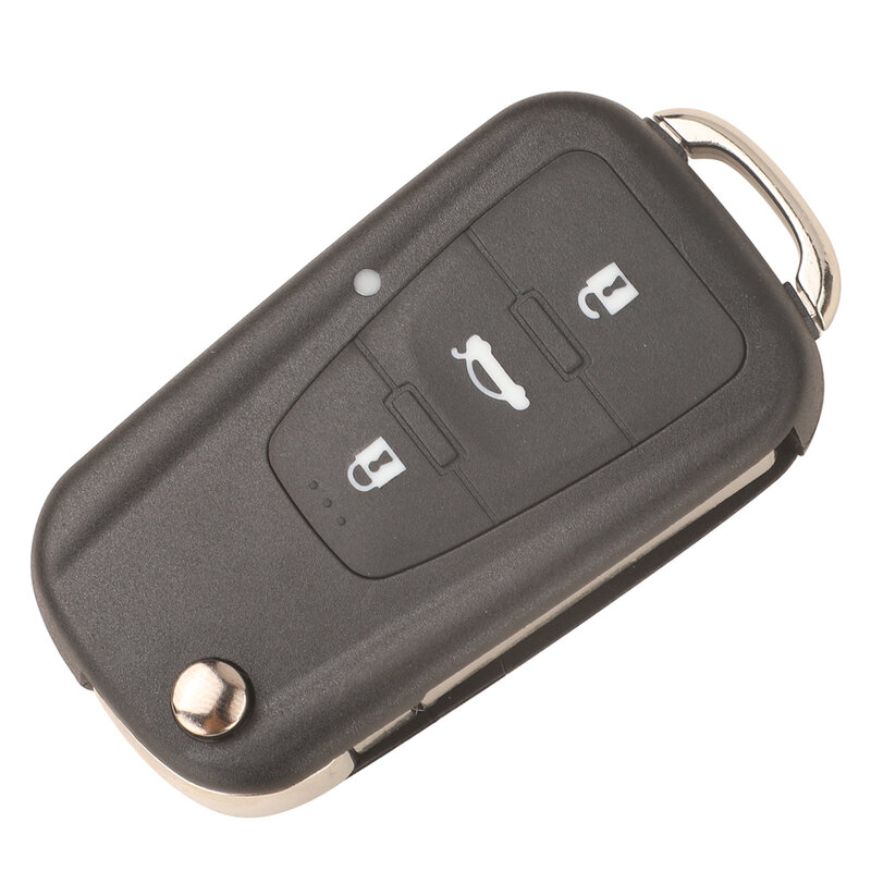 Jingyuqin-carcasa de llave de coche remota plegable con tapa de 3 botones, FOB para Roewe MG5 MG7 MG GT GS 350 360 750 W5, reemplazo de cubierta de llave