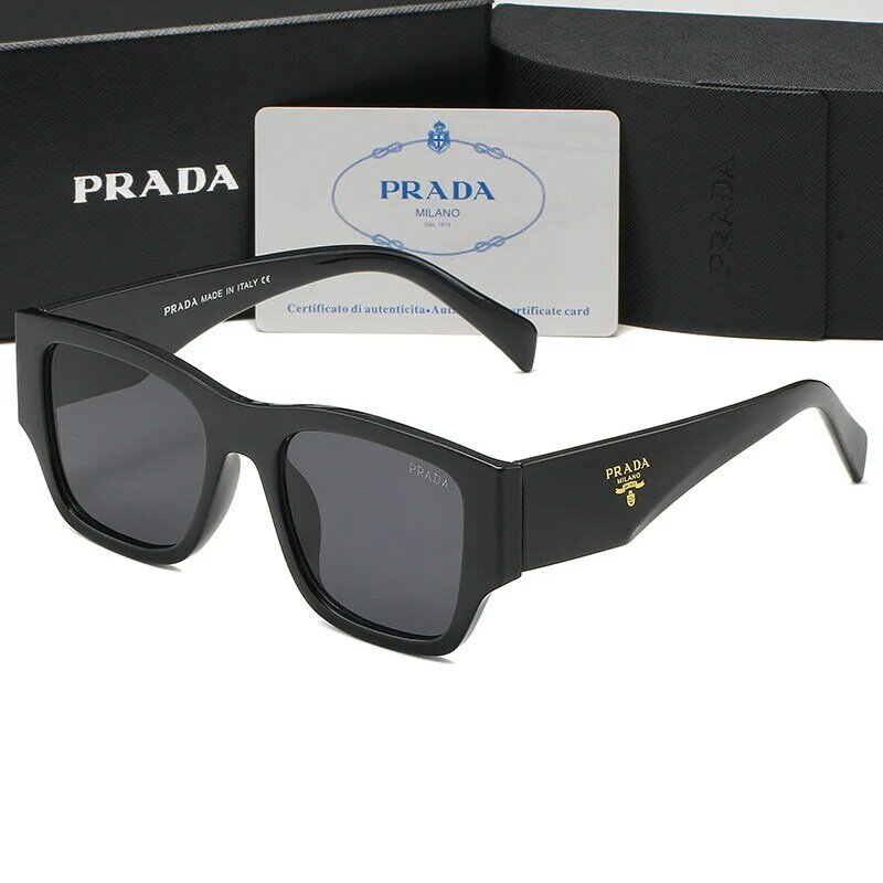 2024 Fashion Sunglasses Men Sun Glasses Women Metal Frame Black Lens Eyewear Driving Goggles UV400 B97