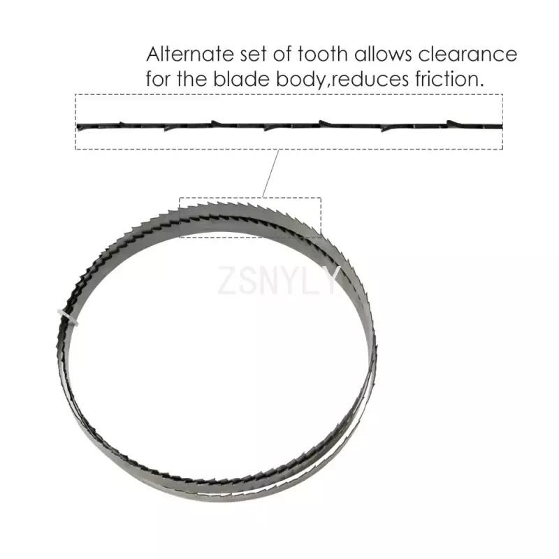 1PC For Delta Einhell Drapper Clarke TPI 6 10 14 56” 1425mm Bandsaw Blades 1425x6.35x0.35mm 8” Wood Band Saw Accessories