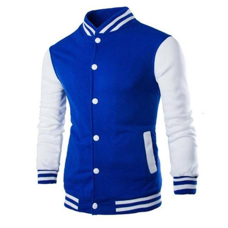 Baseball Uniform Casual Stand Collar Pocket Jacket Men Loose Button Cardigan Outerwear Harajuku Sweatshirts Lovers Coat M-3XL