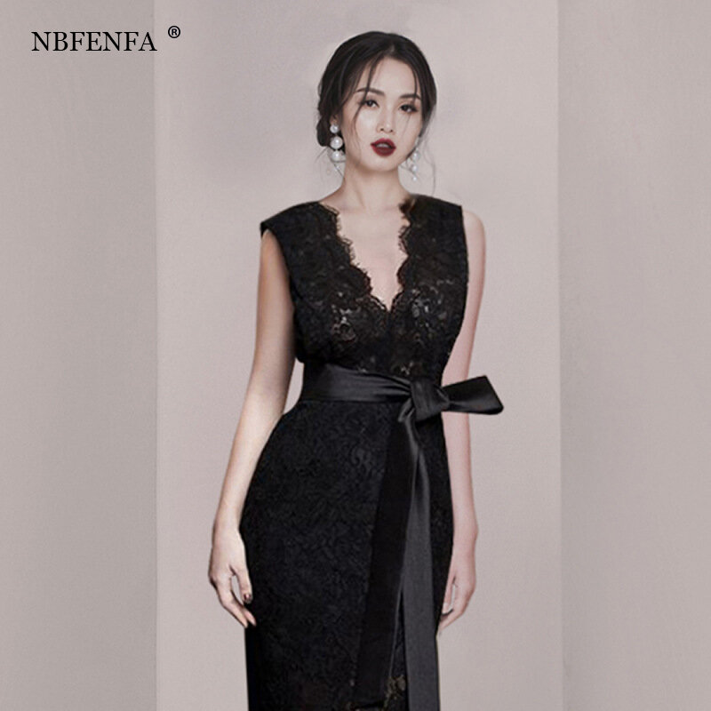  Sexy V-neck Lace Luxury  Evening Prom Dresses For Women 2024 Elegant Long Prom Evening Guest Party Women Dress Formal vestidos