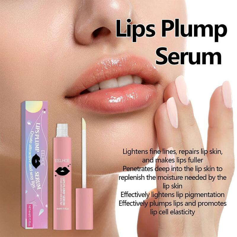 Lip Plumping Balm Sexy Plumping Serum Lip Gloss  Long-lasting Moisturizing Creating Extremely Plump Lips Lip Care
