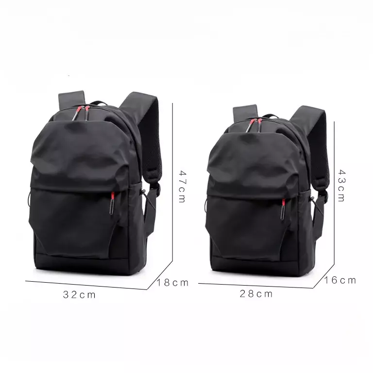 Bolsa de nailon para ordenador portátil para hombre, bolso de hombro de gran capacidad para ocio, mochila de viaje a la moda, mochila escolar para estudiantes