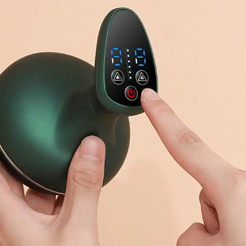 Dispositivo di raschiatura elettrico con presa USB con riscaldamento massaggiatore per tutto il corpo massaggio Gua Sha tenuto in mano per alleviare il dolore