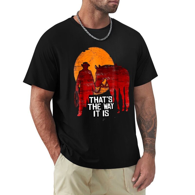 Retro Art That_s The Way It Is T-Shirt customs design your own aesthetic clothes men clothes