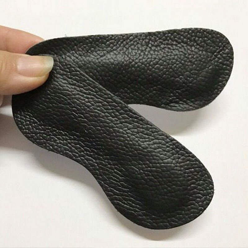 Cowhide Heel Protectors Stickers Sneakers Heels Feet Pads Genuine Leather Non Slip Shoe Pads Foot Pain Relievers Shoes Inserts