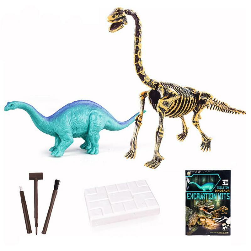 Dino Digging Kit For Kid Dinosaur Toys Science Educational Kit Kids Gift Easter Basket / Stocking Stuffers Science Activities