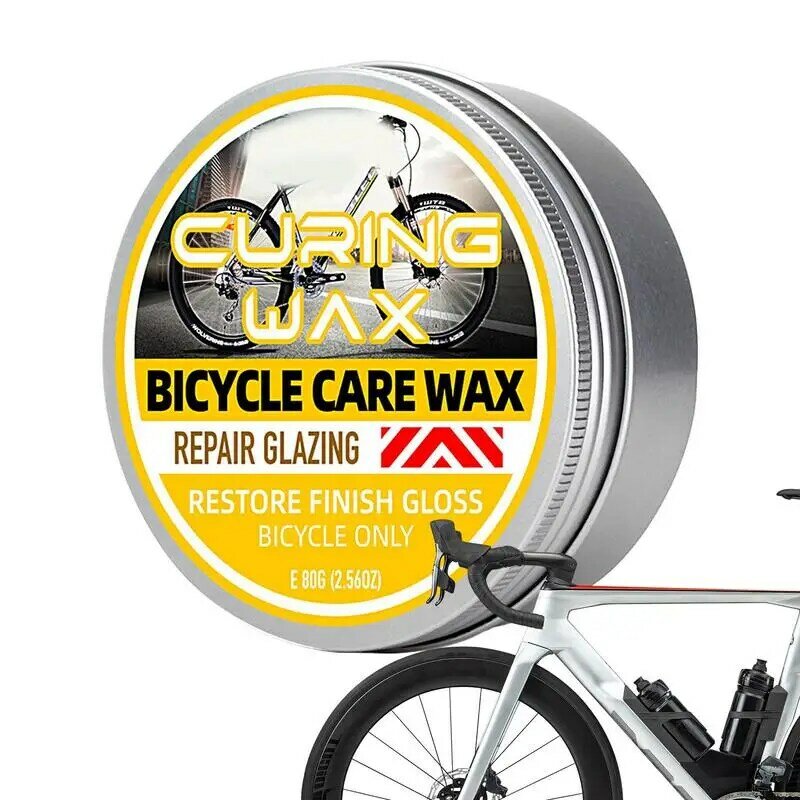 Bicycle & Bike Wax Polishing Paste Anti Dirt Bike Lubricant Bicycle Scratch Repair Wax Effective Bike Oil Remover Paste Wax