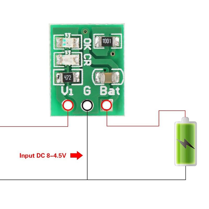 5Pcs DD08CRMB 5V modulo caricabatteria ricaricabile al litio per Toy 18650 Breadboard Power Bank