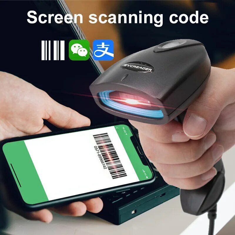 Universeller handheld ccd verdrahtet 1d ean upc barcode scanner daten kollektor barcode leser u1c für die logistik verwaltung im lager