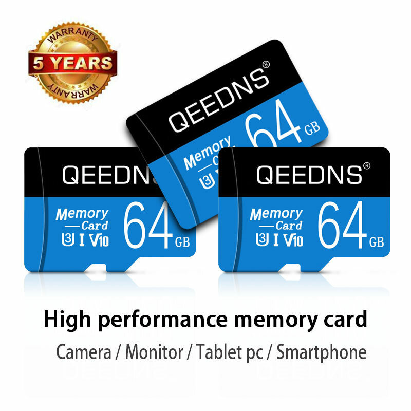 Carte mémoire SD TF haute vitesse pour téléphone, carte flash TF, irritation 10 micro TF, 16 Go, 32 Go, 64 Go, 256 Go, 128 Go, 256 Go, 512 Go