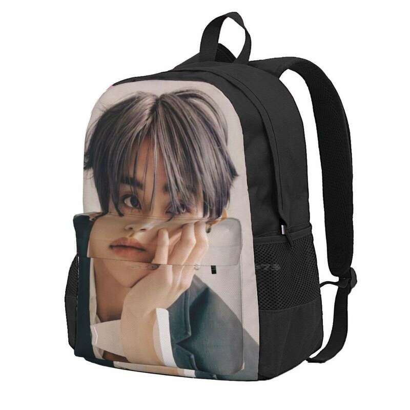 Lee wissen Rucksack für Schüler Schule Laptop Reisetasche Lee wissen Lee min ho Minho Lino streunende Kinder Skz bleiben heiß beliebte Trend