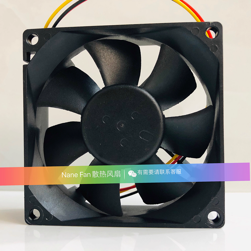 New Original DWPH EFC-08E12D-EF05 8cm 80mm DC 12V 0.40A 80*25mm Three-wire Elevator Inverter Cooling Fan Dual Ball Bearing
