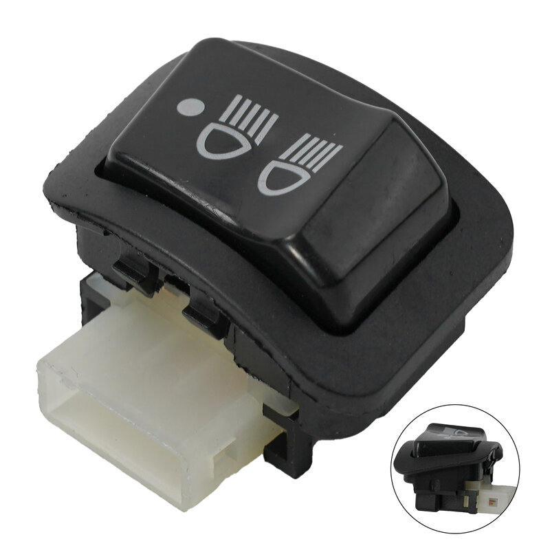 Interruptor nuevo, interruptor alto y bajo, No requiere ensamblaje, Plug-and-play, negro, ajuste directo para Honda Wave110 RS150, 1 ud.