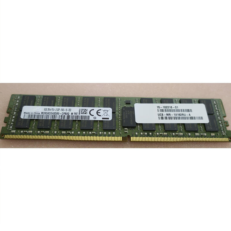 1PCS UCS-MR-1X162RU-A Serveur Mémoire 16 Go 2Rtage DDR4 PC4-2133P RECC RAM nous-mêmes Fine Rapide soleil Haute Qualité