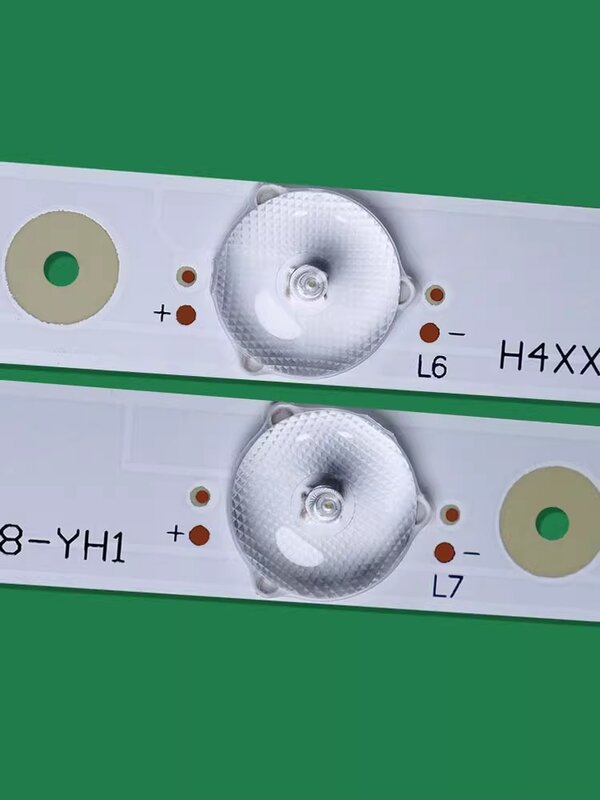 Tira de luces LED 48C910DJ, accesorio aplicable a Lehua, 4C-LB4808-YH1, pantalla LVF480SDAL1, 9 unidades y 8 cuentas