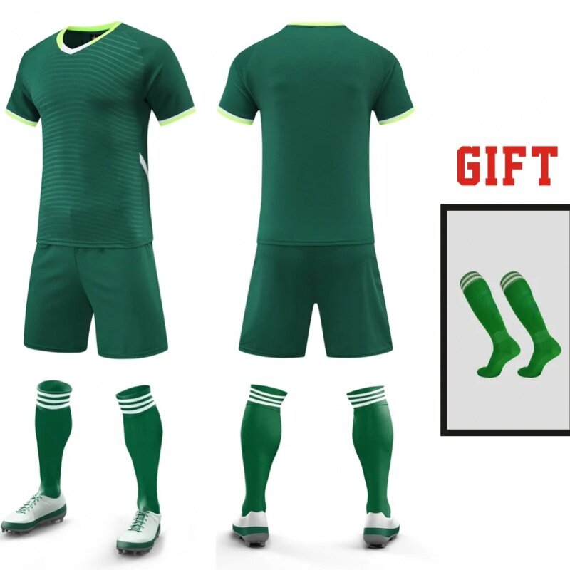เสื้อฟุตบอลสำหรับเด็กสไตล์ใหม่ชุดวอร์ม3ชิ้นชุดสั้น7 #10 # S เสื้อลีวี่